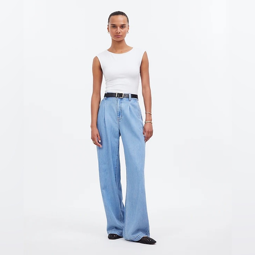 Madewell Scoopneck Cap-Sleeve Tee